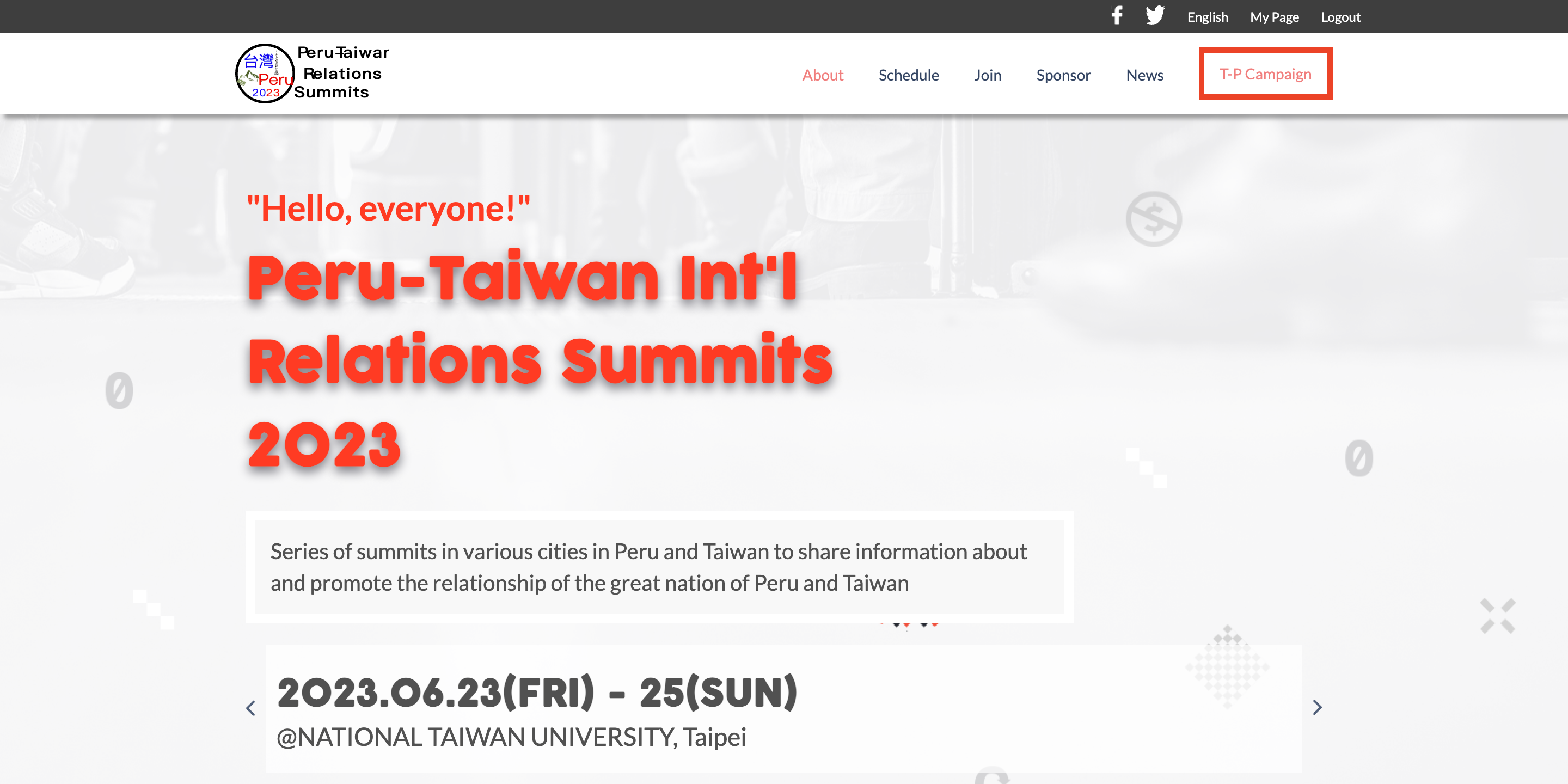 Conference Template preview